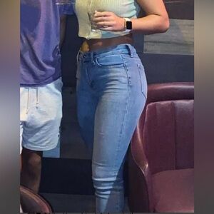 Altar’d State Low Rise Skinny Jeans - Light